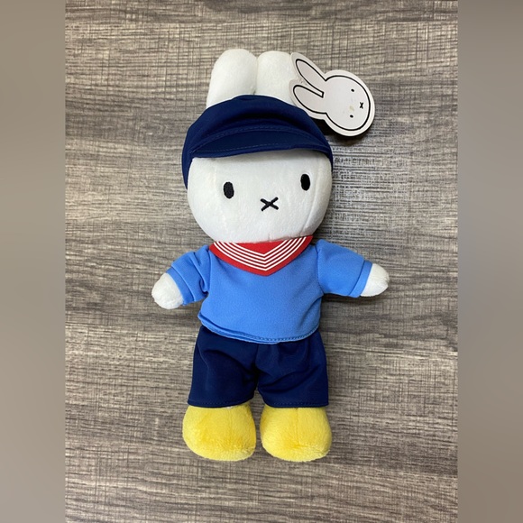 🧁 *NWT* NIJNTJE Miffy Farmer 9.5” Plush - Dick Bruna - Picture 1 of 7